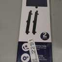 EcoNour Car Side Window Sun Shade (2 Pack) | Retractable Roller Sunshade for Kids | Baby Car Window Shades for UV and Sun Glare Protection | Baby Travel Accessories (15"x17") (Medium)