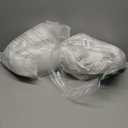 Likiyol Linen Curtains for Living Room 63 Inch Length Farmhouse Window Curtains for Bedroom with Ruffle Light Filtering Curtain Rustic Country Drapes Rod Pocket Window Treatments, White, 2 Panels