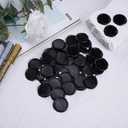 2 x Bat Wax Seal Sticker - 50 PCs Black Gothic Dark Wedding Invitation Wax Seals Stickers Moon Star Self Adhesive Handmade DIY Gold Silver Pen Envelopes Sealing Stamp Party Cards Gift Wrapping