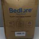 BEDLORE California King Mattress Topper Viscose Derived from Bamboo, Thick Pillow Top Mattress Pad with Stretchable Pockets for 6"-18" Mattress, Soft Mattress Topper for Back Pain Relief(Dark Gray)