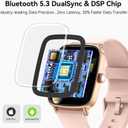 Smart Watch for Women, 1.85" HD AMOLED Fitness Tracker (Answer/Call) with 24/7 Heart Rate/Sleep/SpO2 Monitor for iPhone & Android, 120+ Sports Modes Smartwatch with IP68 Waterproof,