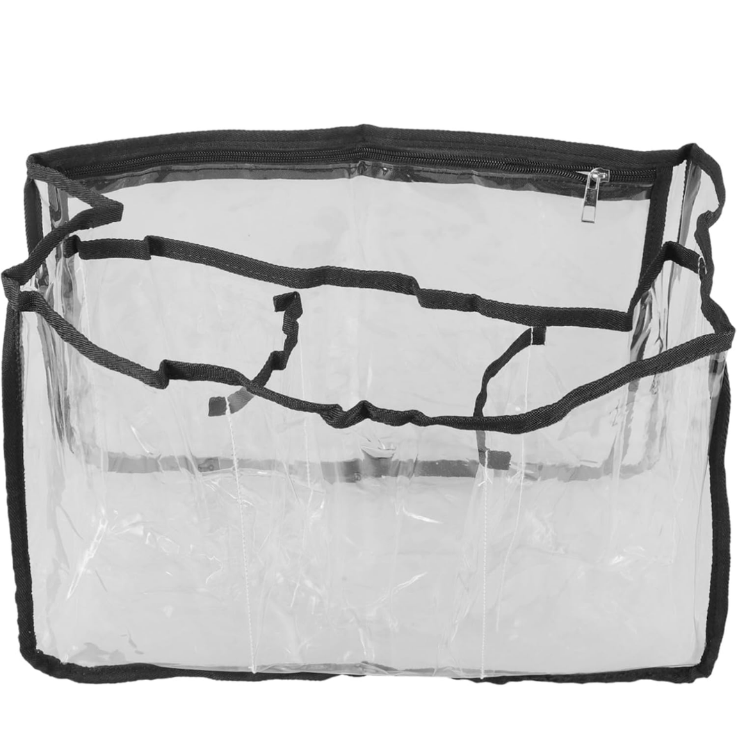 Beach Bag Tote Dividers Plastic Storage Pouch Large Capacity Outdoor Bag