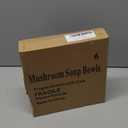 Berglander Rimmed Soup Bowls Set of 6, Reusable 9oz Plastic Multipurpose Plates Dish for Mushroom Soup/Pasta/Fruit/Icecream/Dessert/Snack/Salad, Unbreakable for Kid/Camping/Picnic (1.White)