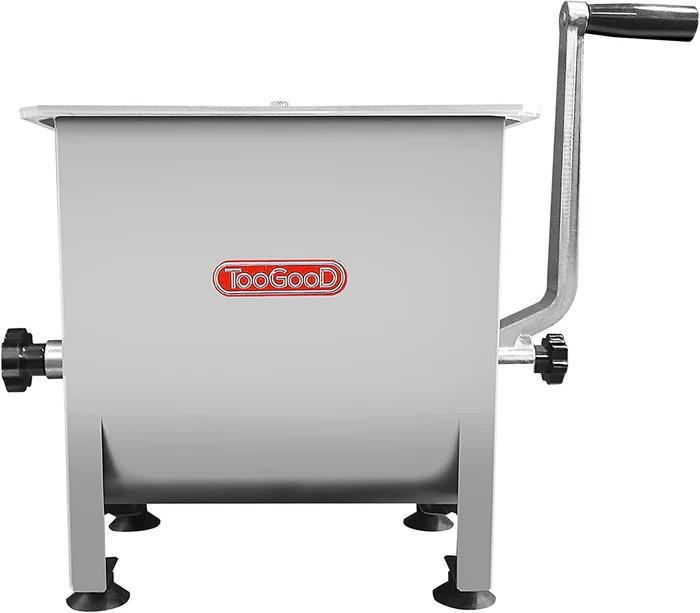 TooGood Meat Mixer, 25 lbs / 4.2 gallons tank,Manually Cranked or Motorized
