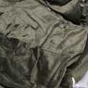 4-Feet Foam Microsuede Beanbag Chair, Big, Olive Green