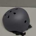 Kids Bike Helmet, Adjustable and Multi-Sport, from Toddler to Youth, 3 Sizes (Small: 18.9" - 21.3", Gray)