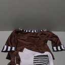 fun shack Girls Oompa Loompa Costume Kids Chocolate Factory Worker Dress Outfit (Large)