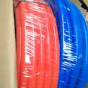 Efield 3/4-Inch 2X100 ft Pex-b Tubing (100 ft Red + 100 ft Blue) Kit, 3/4 Inch 2x 100 ft ALL IN ONE