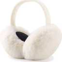 LCXSHYE Winter Ear muffs Faux Fur Warm Earmuffs Cute Foldable Outdoor Ear Warmers For Women Girls