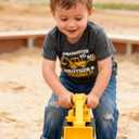 Funnycokid Big Brother T Shirt for Toddler Boys Tee Construction Promoted Short Sleeve 1-6 Years (Gray)