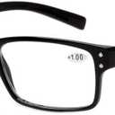 NORPERWIS Reading Glasses 5 Pairs Quality Readers Spring Hinge Glasses for Reading for Men and Women (2 Black 2 Tortoise 1sun, 2.00)