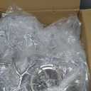 Modern Tree Branch Crystal Chandelier 31.5" Silver Crystal Dining Room Chandeliers 10-Light Luxury Pendant Lighting for Kitchen Bedroom Living Room