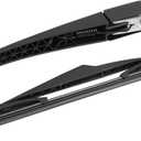X AUTOHAUX Rear Windshield Wiper Blade Arm Set for Hyundai Elantra Touring 07-12 for Kia Sportage 10-15