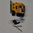 Jig Saw Compatible with Dewalt 20V Max Battery (No Battery), Cordless Jig Saw Brushless Jigsaw Tool with LED Light, 0- 45 Bevel Cuts, 3 Orbital Settings for Straight/Curve/Circle Cutting