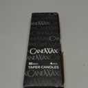 CANDWAX Burgundy 10 inch Taper Candles Pack of 4 - Unscented Dripless Burgundy Candlesticks - Perfect as Christmas Decorations and Home Decor for Dinner Table Centerpieces - Christmas Taper Candles