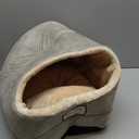 Armarkat Cat Bed, Laurel Green and Beige, 20"L x 20"W x 14"Th