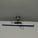 26" Wireless Picture Lights, Rechargeable Battery Art Display Light with Remote Control, Dimmable/Timer Off Dartboard Light, 3 Lighting Modes Full Metal Painting Display Lights(Black-1 Pack)