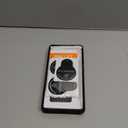 SSLOTSCASE for Samsung Galaxy S25 Ultra Case with 2X Screen Protector, Card Holder & Kickstand & Slide Camera Lens Cover, Silicone Edge Rugged Shockproof Protective Phone Cover for S25 Ultra, Black