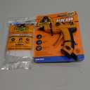 Gorilla Mini Hot Glue Gun Kit (Pack of 1 Mini Hot Glue Gun and 30 Sticks) - Dual Temp, Precision Nozzle, and Easy Squeeze Trigger