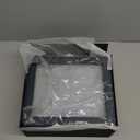 ROTHWELL 8 Slot Leather Watch Box with Valet Drawer - Luxury Case Display Jewelry Organizer, Locking Display Case Holder with Real Glass Top - Watch Box Organizer for Men & Women (Carbon)