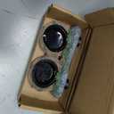 REPTI ZOO Magnetic Reptile Feeder Ledge, Gecko Feeder with 4 Cups, Hollow Vine Food Dish, Water Bowl for Lizard & Snake, Terrarium Accessories