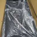 DJ Booth Facade  67" x 19.7" x 16" Portable DJ Event Booth with Black & White Scrims, with Foldable Panels & Travel Bag, Adjustable for Custom Setup, Ideal for Weddings & Shows