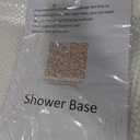 DreamLine SlimLine 36 in. D x 48 in. W x 2 3/4 in. H Right Drain Double Threshold Shower Base in White, DLT-1036482