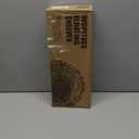 WOPITUES Floating Shelves with Wire Storage Basket, Bathroom Shelves Over Toilet with Protective Metal Guardrail, Wood Wall Shelves for Bathroom, Bedroom, Living Room, Toilet Paper- Dark Brown (15.7 inch)