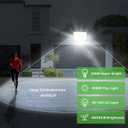 400W LED Stadium Flood Lights Outdoor,Super Bright LED Arena Lights 85-265V IP66 Waterproof 5000K Daylight White Commercial Lighting for Sports Fields and Counts(2 Pack)
