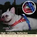 No Pull Dog Harness with Handle Freedom Mesh Escape Proof Easy on Vest Harness with Front Clip for Small Medium Sized Breeds, Black, Large