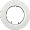 Pack of 10 Recessed Lighting Frame GU5.3 MR16 Fitting Frost White Ceiling Downlight Fitting 60mm(2.36in) Cutout(Frost White)