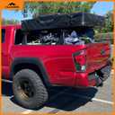 CLAMBER Cross Bar for Mid-Size Pickup Truck, Adjustable Ladder Racks Overland Bed Bars Bed Racks Compatible with Tacoma, Gladiator, Ranger, Colorado, Canyon, Frontier