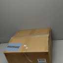 Cat Hidden Litter Box Enclosure Furniture with Artificial Plants,Handwoven Rattan with Cat Litter Box and Real Stones,in Living Room, Bedroom, Corner（Natural）