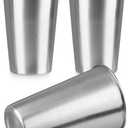 4Pack 16 oz Stainless Steel Pint Cups,Stainless Steel Cup,Pint Cup Tumbler
