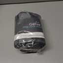 HOME GENIE Over the Door Hanging Shoe Organizer, 24 Breathable Mesh Pockets, Closet Rack Storage Holder, Stay in Place Hooks Hang on Closets, Hanger Holds Up to 40 lbs for Shoes, Accessories, Gray (Pack of 1)