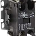 Eaton C25ANB130A Compact Definite Purpose Contactor, 30A Inductive Current Rating, 2 Max HP Rating at 115V, 5 Max HP Rating at 230V, 120VAC Coil Voltage