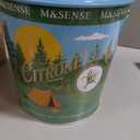 M&SENSE Large Citronella Candles Outdoor 60 oz,Peppermint Scented Soy Wax, 60 oz Large Jar