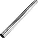 Motoforti 2.75" OD Straight Tubing Mandrel Tube Pipe 30" Length T304 Stainless Steel Universal Fit Piping Silver Tone