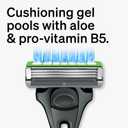 Schick Hydro Ultra Sensitive Razor Refills, 12ct | 3 Blade Razor Heads for Men, Shaving Blades, 12 Refills