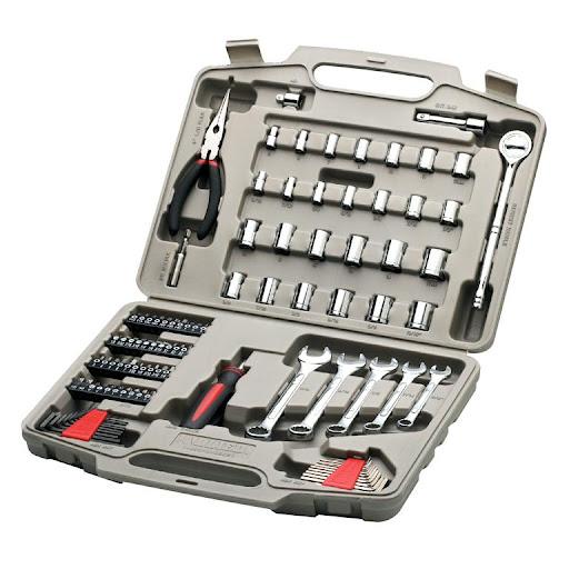 Allied Mechanic's 107-Piece Ratchet and Socket Wrench Tool Set