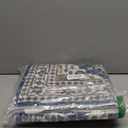 Hallway Washable Runner Rug - 2x7 Kitchen Rugs Entryway Rug Runner Vintage Soft Floor Mat Non Slip Indoor Farmhouse Carpet for Bathroom Living Room Bedroom (2 X 7, Blue)