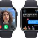 Apple Watch Series 9 [GPS, 45mm] - Midnight Aluminum Case with Midnight Sport Band, M/L