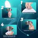 FREELICHT 6 Pack Retrofit LED Recessed Lighting 6 Inch, Selectable 2700K/3000K/4000K/5000K/6000K, Dimmable Flat LED Can Lights, 10W=110W, 1000LM, IC & Damp Rated, ETL & FCC, White