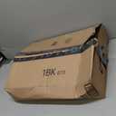 Spring Wreaths for Front Door, 16 Inch Summer Garland with White Tulips, Artificial Tulip Wreath for Farmhouse Home Wall Indoor Outdoor Window Decor