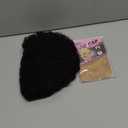 Afro Kinky Curly Human Hair Short Wigs for Women, Full and Fluffy Machine Made Wig Human Hair Pixie Cut Natural Looking Glueless Hair Replacement Wig Black Color (Afro)