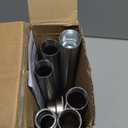 Shower Curtain Rod, 1" Diameter Heavy Duty Tension Shower Rod, Non Slip Adjustable 28-102 inch No Drill Shower Curtain Rods Spring Tension For Bathroom, Shower Stall, No Rust, Brushed Nickel