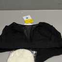 Momcozy Mesh Support Pumping Bra Hands Free Suitable for 36C-44G, Comfortable Plus Size Pumping and Nursing Bra in One (XL, Black)