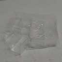 12 Pcs Clear Acrylic Plastic Jewelry Box Mini Storage Box Mini Cube Containers with Lids for Candy and Tiny Jewelry(3.3 x 3.3 x 3.3 Inch, Classic Style, Square)