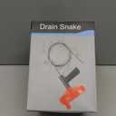 33 Feet Drain Snake Auger, Plumbing Snake Drain Hair Clog Removal Tool, Heavy Duty Toilet Snake Auger, Sink Unclogger Drain Cleaner Tool for Bathroom Kitchen Tub Shower Drain Clog Remover with Gloves