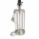 Chrome Beckworth Polished Lattice Table Lamp